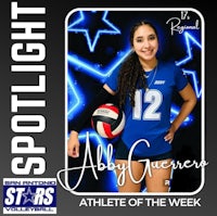 abby guerra is the athlete of the week