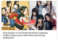 fact check yeoyeon's new gi gang with yeoyeon's old g