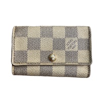 louis vuitton wallet with checkered pattern