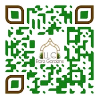a green qr code with the word lil gardens