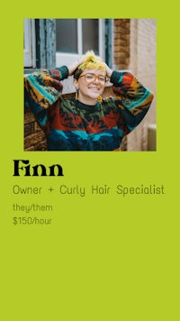 finn owner & curly hair specialist