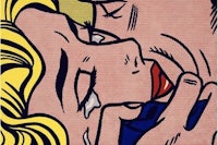 the kiss by roy lichtenstein