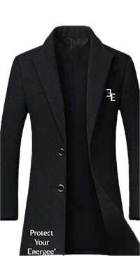 a black blazer with the words protect europe on it