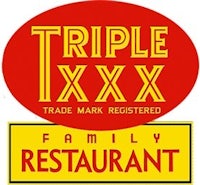 triple xxx family restaurant logo
