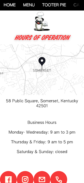 Location & Hours Downtown Deli