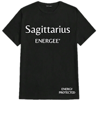 sagittarius energy protected t-shirt