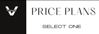 a black and white logo with the words price plans select one