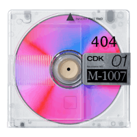 a cd with the word 404 on it