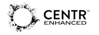 center enhanced logo on a white background