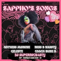 a poster for sapho's songs
