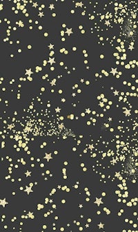 gold stars on a black background