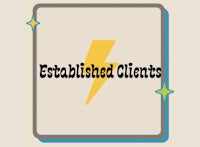 an image of a banner that says established clients