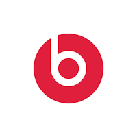 the beats logo on a white background