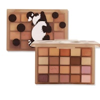 an eyeshadow palette with a panda on it