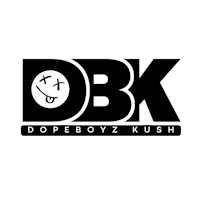 the logo for dbk dopeboyz kush