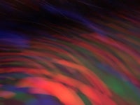 a blurry image of a colorful light