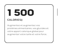 a black and white poster with the words 1 500 calories plus