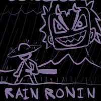 the cover of rain ronin