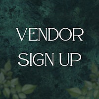 vendor sign up on a green background