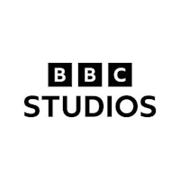 bbc studios logo on a white background
