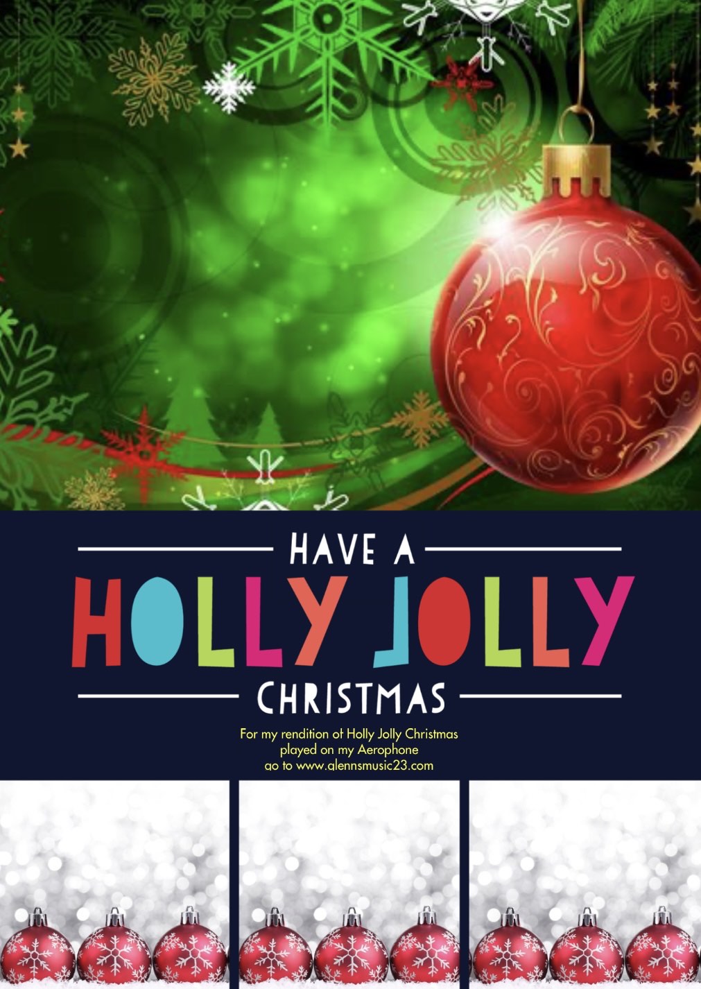 HOLLY JOLLY CHRISTMAS