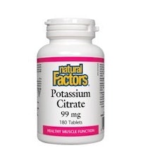 natural factors potassium citrate