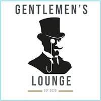 a logo for gentlemen's lounge