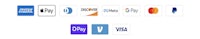 a group of different payment logos on a white background