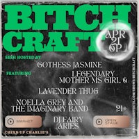 a flyer for bitch craft