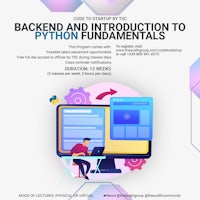 backend and introduction to python fundamentals