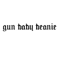 gun baby beanie logo
