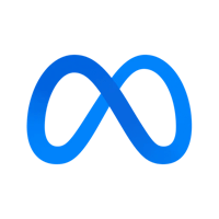 a blue infinity logo on a black background