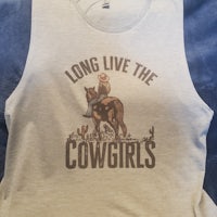long live the cowgirls tank top
