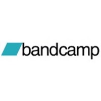 bandcamp logo on a white background