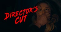 the title of director's cut with a woman covering her mouth