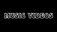 music videos logo on a black background