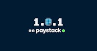 the logo for onpaystack on a dark background