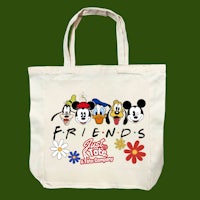 disney friends tote bag
