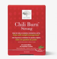 a box of chili burn strong