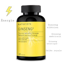 a bottle of ginseng