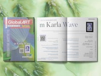 global art magazine - karla wave
