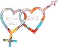 the logo for elle lui
