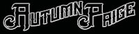 a black and white logo with the words'autumn pace'
