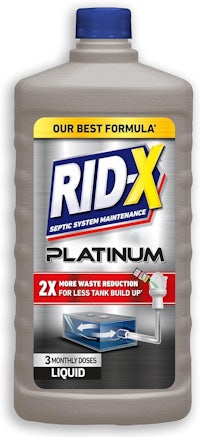 a bottle of ridx platinum