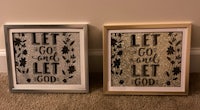 let go and let god framed prints