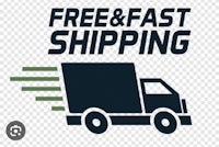 free and fast shipping png