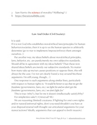 an example of a law and order essay