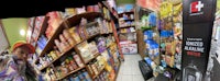 a 360 degree view of a grocery store