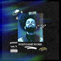 the cover of the album postgame work