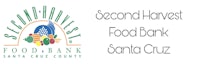 the logo for the second harvest food bank in santa cruz